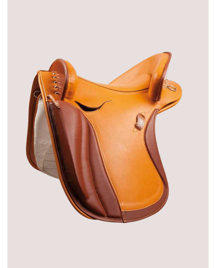 Selle Espagnole Sans Arbre En Cuir Suédé - Tailles 14 à 18 Pouces - Neuf