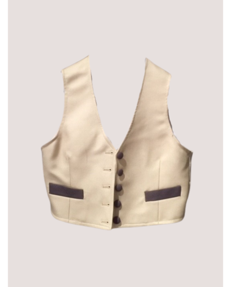 Veste Espagnole col arrondi sur mesure
