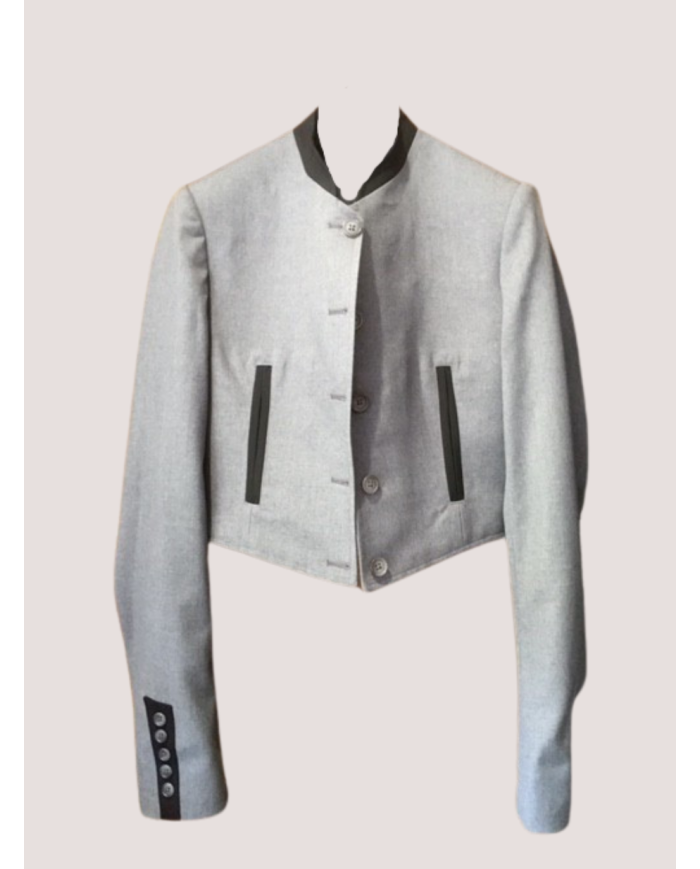 Veste Espagnole col arrondi sur mesure