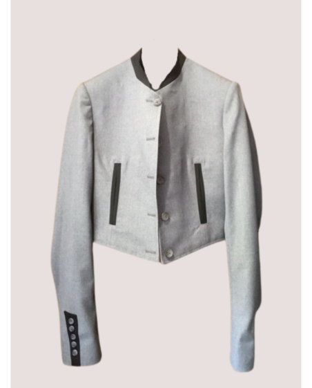 Veste Espagnole col arrondi sur mesure