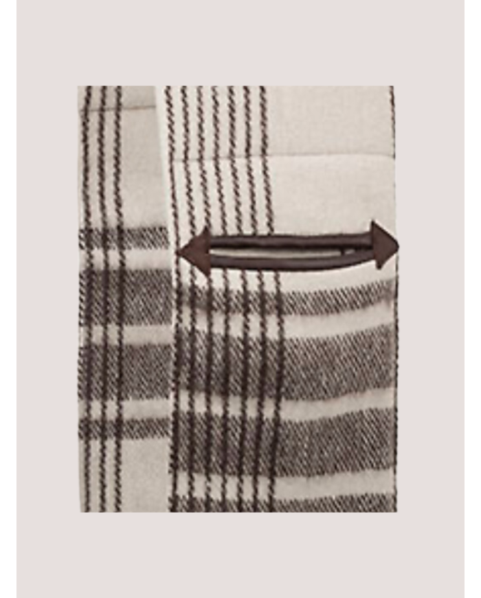 Manta Estribera Artisanale en laine