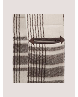 Manta Estribera Artisanale en laine