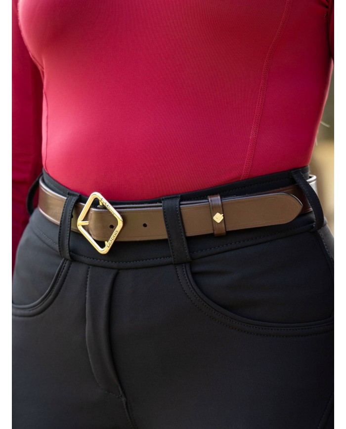 LeMieux - Ceinture en cuir Cleo Noyau