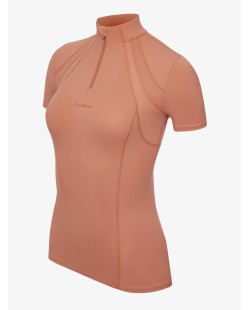 LeMieux - Maillot de corps à manches courtes Mia mesh APRICOT