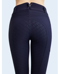 MONTAR - Pantalon Morosie à plis et cristaux