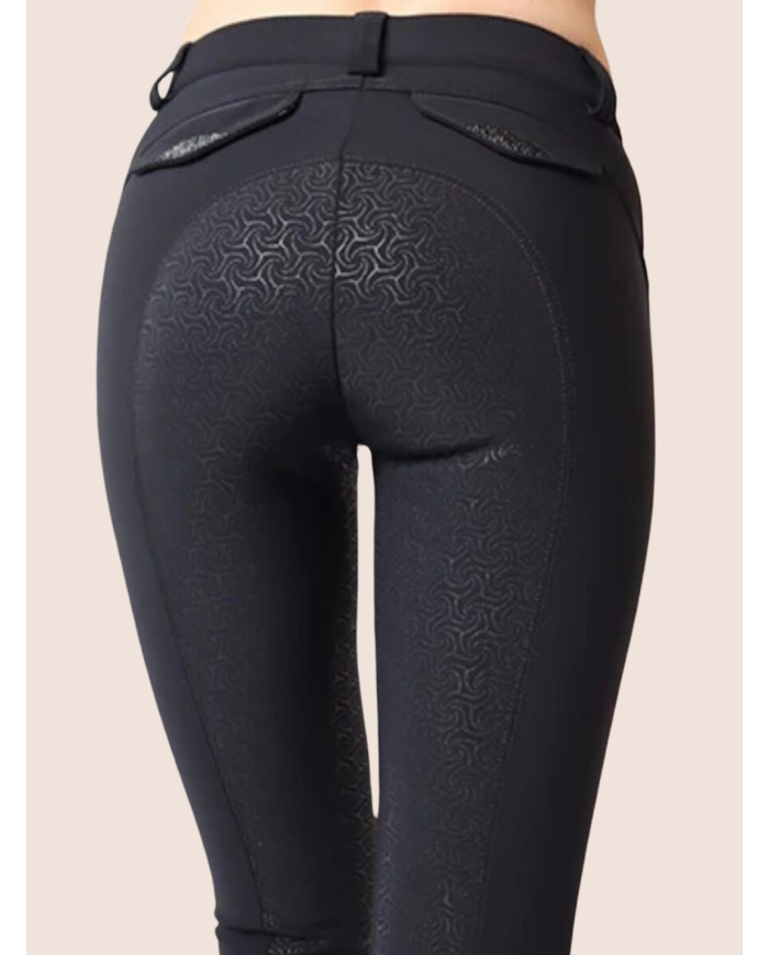 MONTAR - Pantalon modèle Kyla strass