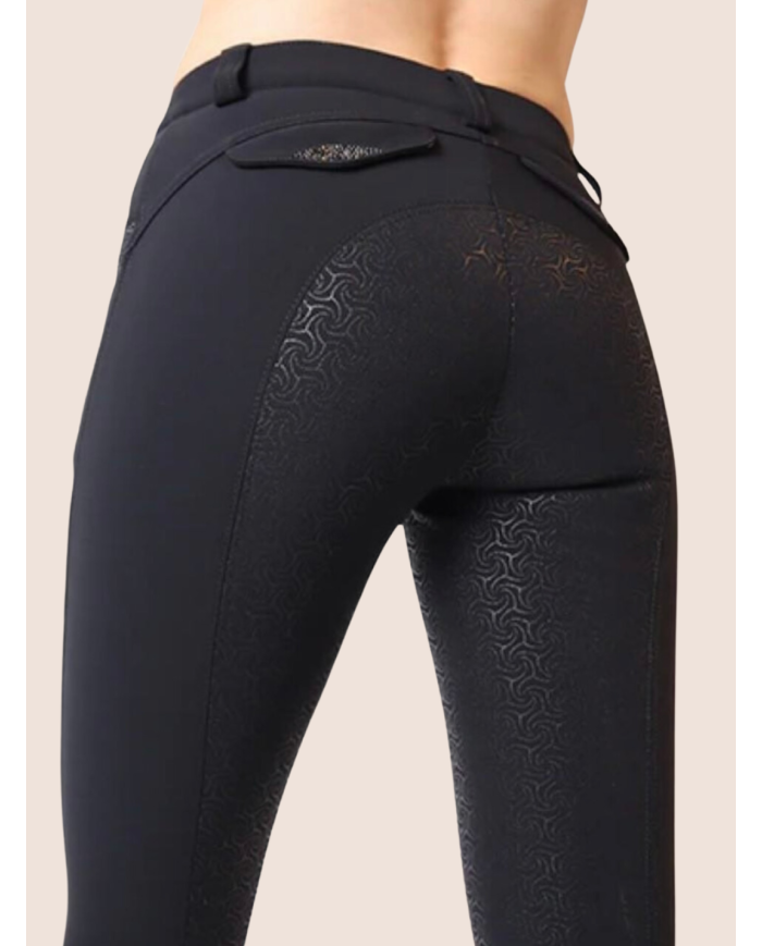 MONTAR - Pantalon modèle Kyla strass