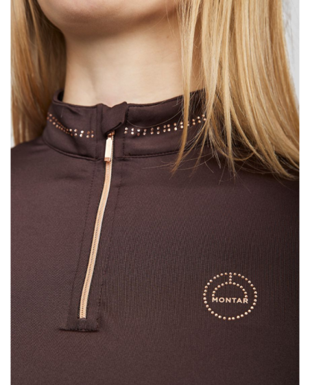 MONTAR - Maillot Moeverline rosegold