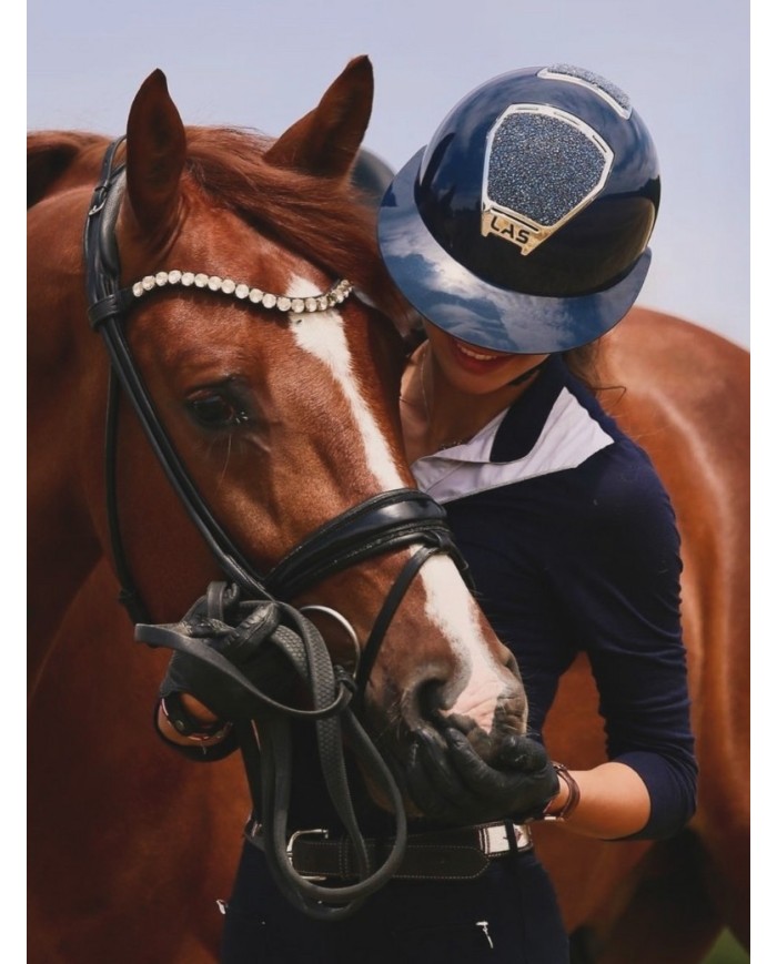 LAS HELMETS - OPERA CRYSTAL METAL