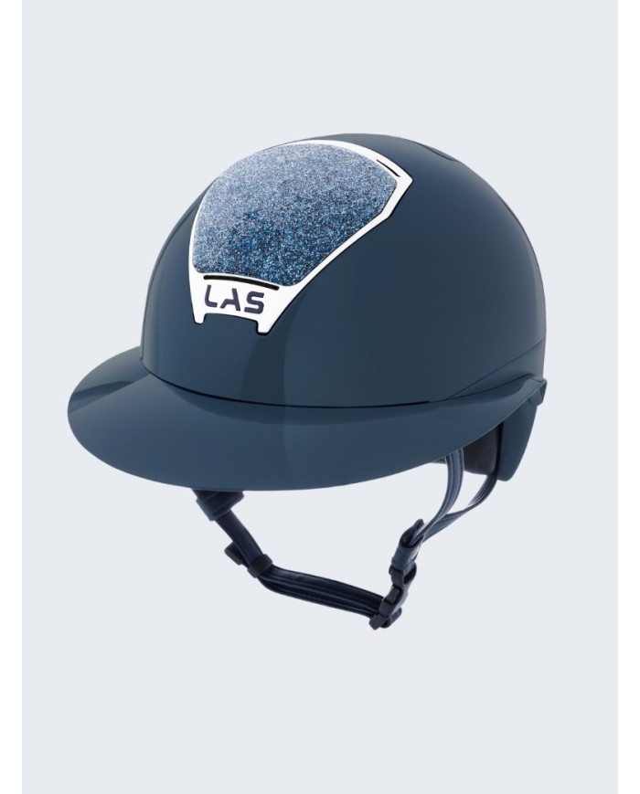 LAS HELMETS - OPERA CRYSTAL METAL BLUE 💎