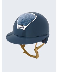 LAS HELMETS - OPERA CRYSTAL METAL BLUE 💎