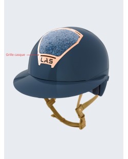 LAS HELMETS - OPERA CRYSTAL METAL BLUE 💎
