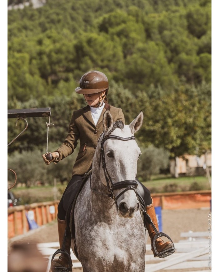 LAS HELMETS - Casque OPERA Rosegold & Brown