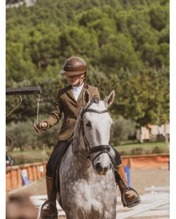 LAS HELMETS - Casque OPERA Rosegold & Brown