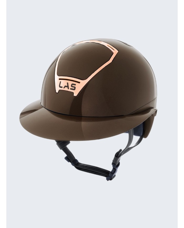 LAS HELMETS - Casque OPERA Rosegold & Brown