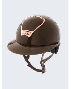 LAS HELMETS - Casque OPERA Rosegold & Brown