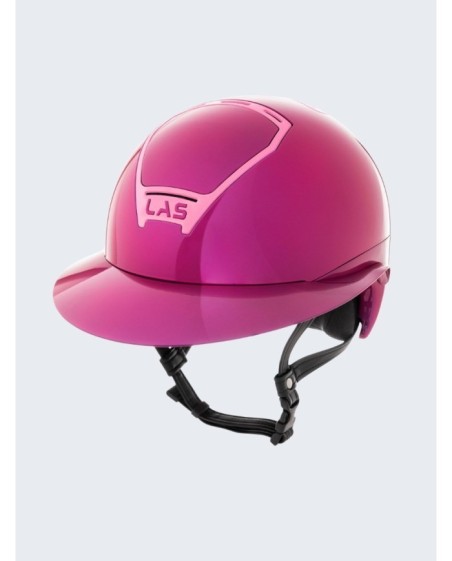 LAS HELMETS - Casque OPERA RAIMBOW Fuchsia