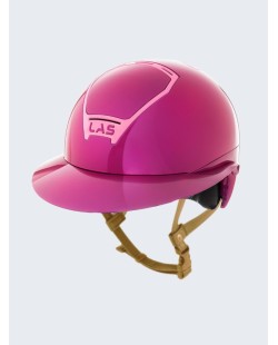 LAS HELMETS - Casque OPERA RAIMBOW Fuchsia