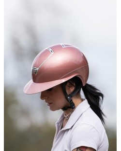 LAS HELMETS - Casque OPERA METAL Peach