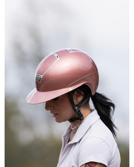 LAS HELMETS - Casque OPERA METAL Peach