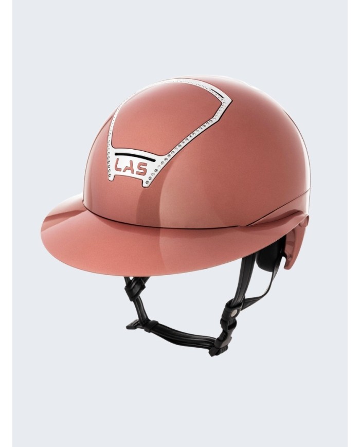 LAS HELMETS - Casque OPERA CORNICE CRYSTAL PEACH
