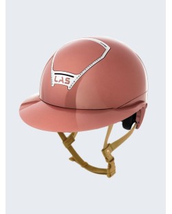 LAS HELMETS - Casque OPERA CORNICE CRYSTAL PEACH