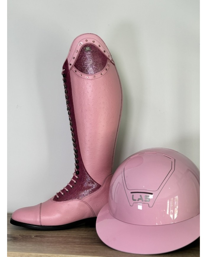 LAS HELMETS - Casque OPERA pink