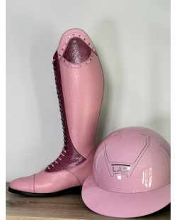 LAS HELMETS - Casque OPERA pink