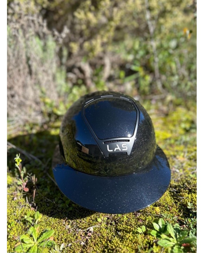 LAS HELMETS - OPERA DOUBLE GLOSSY/MATT BLACK