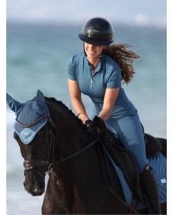 LAS HELMETS - OPERA DOUBLE GLOSSY/MATT BLACK