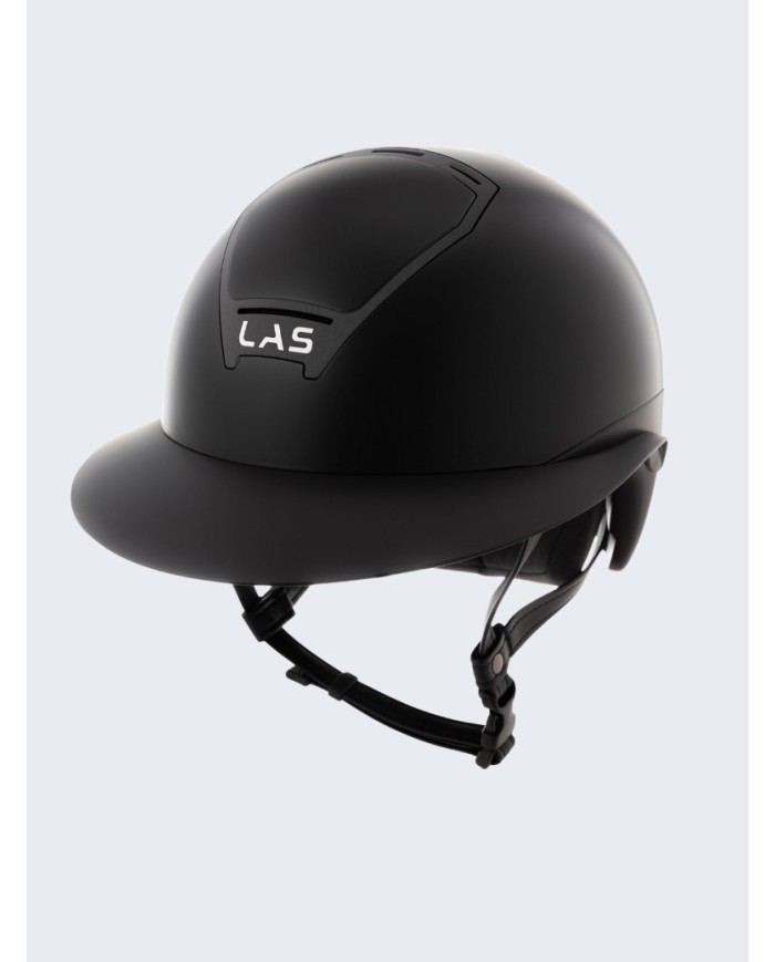 LAS HELMETS - OPERA DOUBLE MATT/GLOSSY BLACK