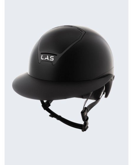 LAS HELMETS - OPERA DOUBLE MATT/GLOSSY BLACK