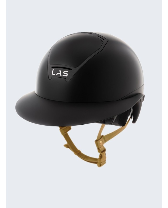 LAS HELMETS - OPERA DOUBLE MATT/GLOSSY BLACK