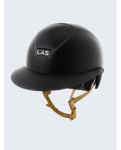 LAS HELMETS - OPERA DOUBLE MATT/GLOSSY BLACK