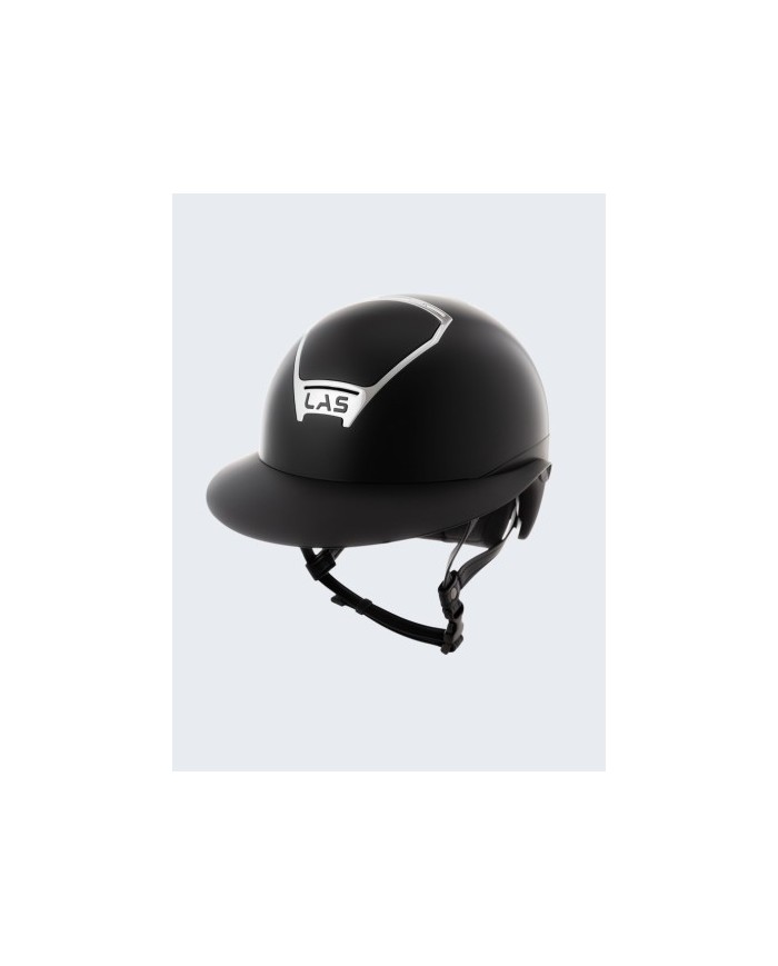 LAS HELMETS - OPERA METAL CROMO BLACK