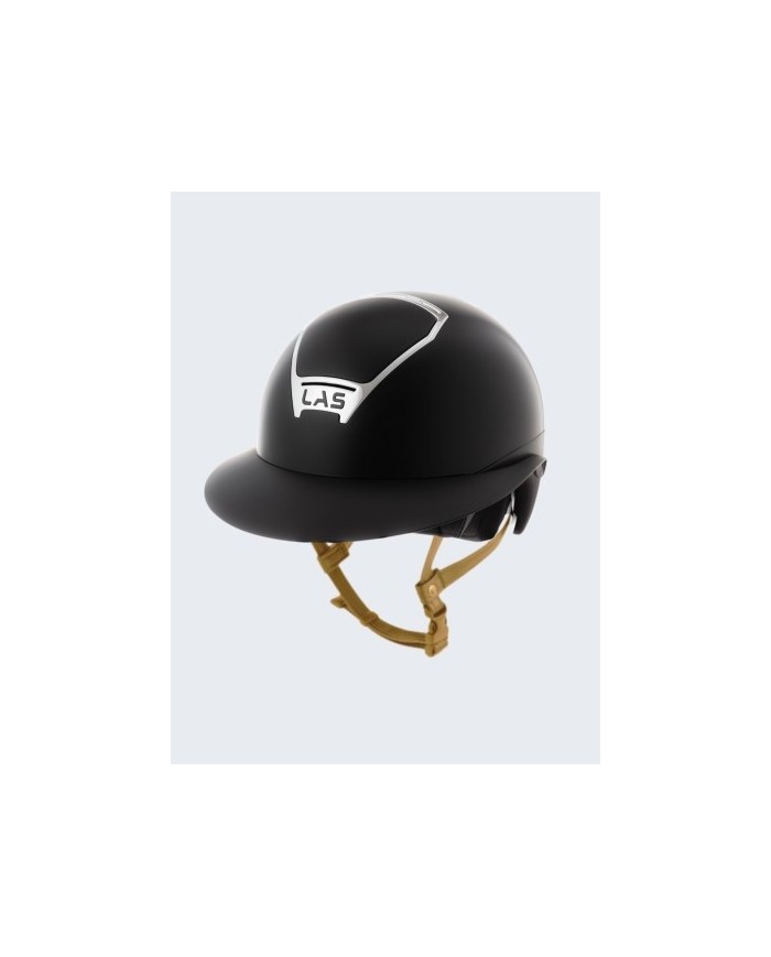 LAS HELMETS - OPERA METAL CROMO BLACK