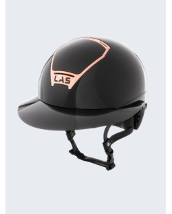 LAS HELMETS - OPERA METAL ROSEGOLD BLACK