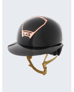 LAS HELMETS - OPERA METAL ROSEGOLD BLACK