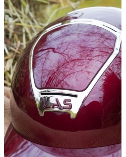 LAS HELMETS - OPERA METAL BURGUNDY