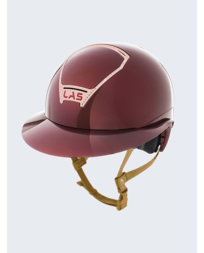 LAS HELMETS - OPERA CORNICE CRYSTAL BURGUNDY