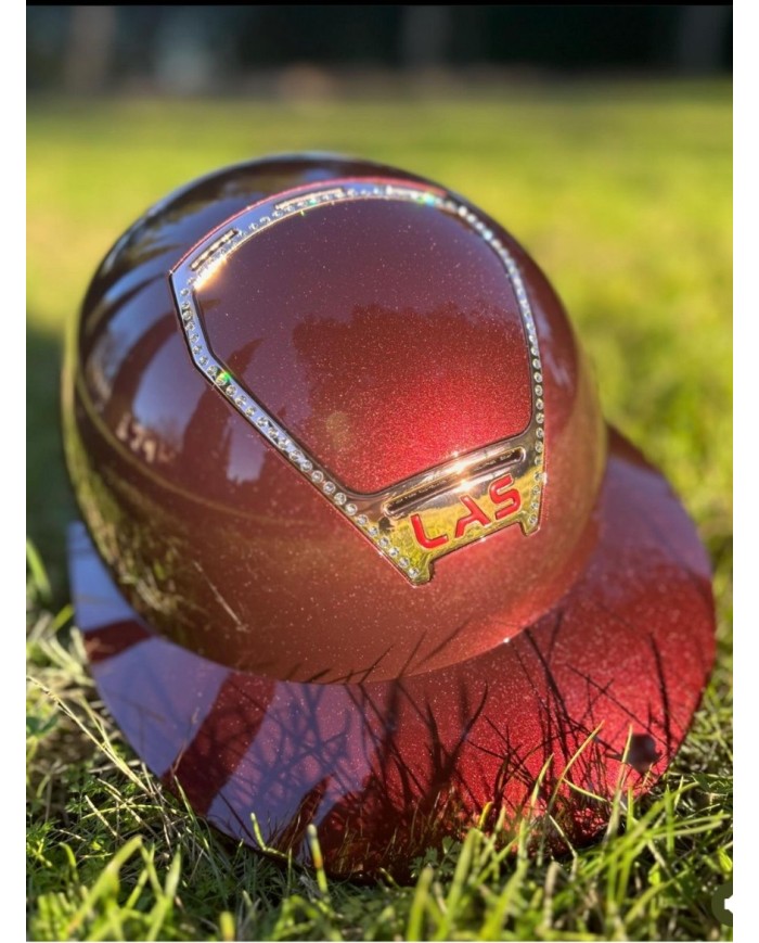 LAS HELMETS - OPERA CORNICE CRYSTAL BURGUNDY
