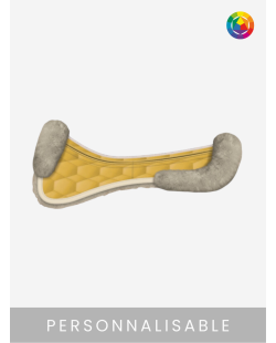 MATTES - Amortisseur à cales dressage personnalisable full mouton