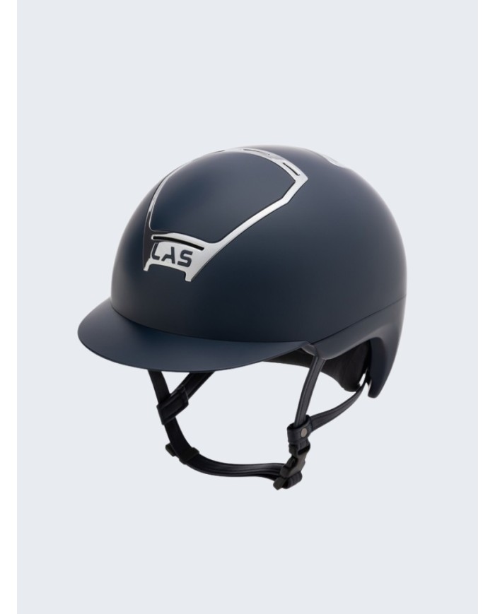 LAS HELMETS - OPERA METAL CROMO BLUE PV
