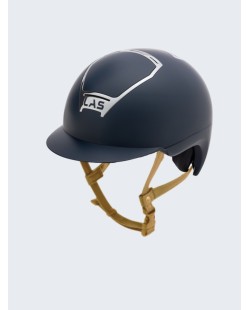 LAS HELMETS - OPERA METAL CROMO BLUE PV