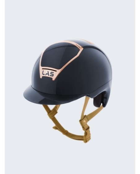 LAS HELMETS - OPERA METAL BLUE/ROSEGOLD