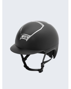 LAS HELMETS - OPERA METAL CROMO BLACK