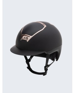 LAS HELMETS - OPERA METAL BLACK/ROSEGOLD