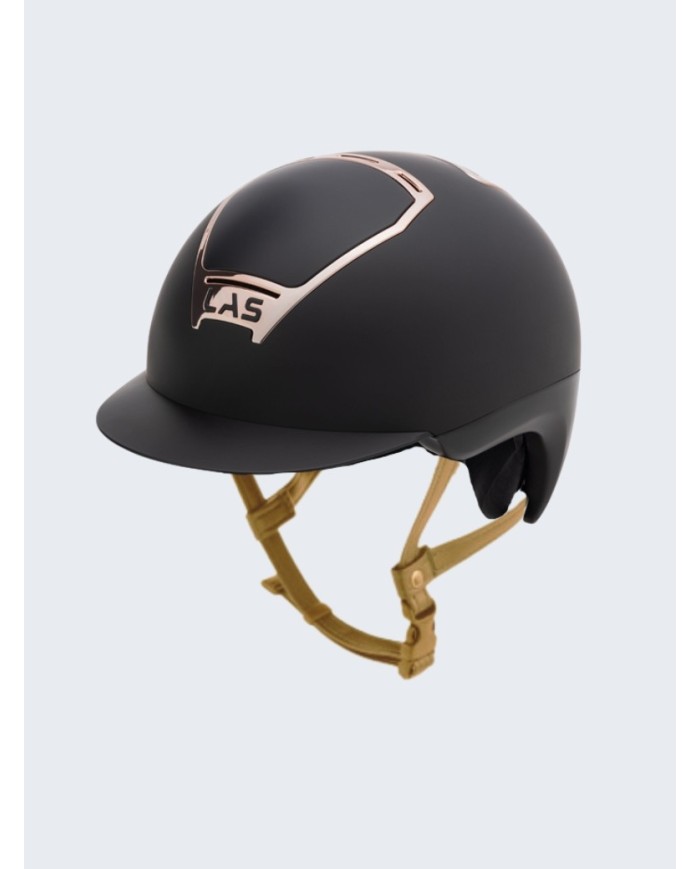 LAS HELMETS - OPERA METAL BLACK/ROSEGOLD