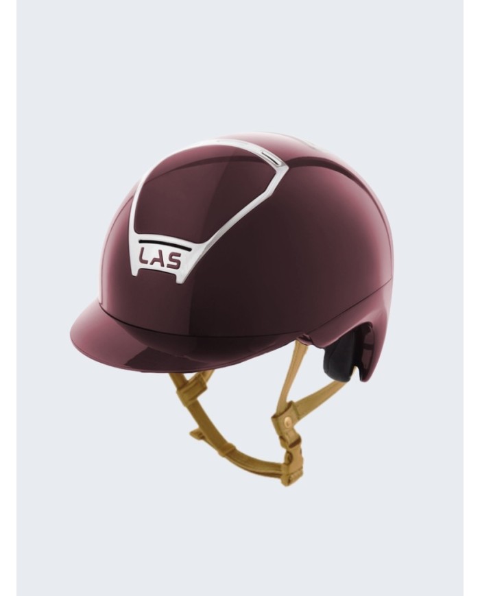 LAS HELMETS - OPERA METAL BURGUNDY