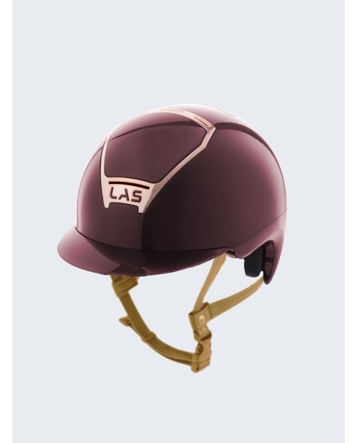 LAS HELMETS - OPERA METAL BURGUNDY